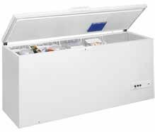 GYSZTÓLÁÁK GYSZTÓLÁÁK WH31352 WHM3911 a kompresszorra LPTULJONSÁGOK ++ energiaosztály Hasznos térfogat: 311 l 20 kg/nap fagyasztási kapacitás, 45 óra tartási idő 6.