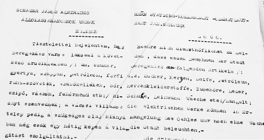 rendeletek szóról-szóra lefordítassanak 67 A katonai parancsnoksággal való kapcsolattartás már némileg bonyolultabb volt.