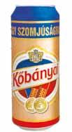 vagy PET alk.: 4% V/V 0,5 l/db 12-24 db/gyűjtő Kőbányai sör alk.