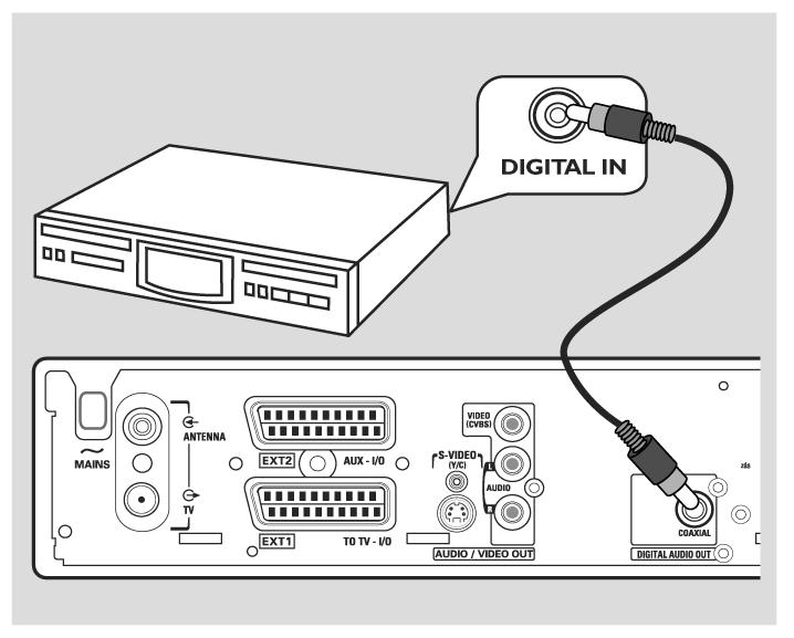 mini rendszer vagy TV-készülék) - Dolby Surround Pro Logic képességgel rendelkezõ receiver - kétcsatornás analóg sztereó bemenettel rendelkezõ receiver Mielõtt használni kezdi, be kell állítania a