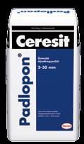 Anyagszükséglet: nedvszívó aljzat esetén: 200-300 g/m 2 tömör felület esetén: 100-150 g/m 2 : 1kg, 4kg 1 273 102 1 kg vödör 1 273 103 4 kg vödör Padlopon CN 68 Önterülô aljzatkiegyenlítô Gipszes,