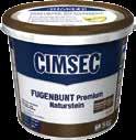 Fugázás Cementkötésû rugalmas fugázók REndelésre! Cimsec Prémium Széles fugázó (Premium Fugenbunt Extrabreit) 2-20 mm fugaszélességig. Cementbázisú, rugalmas, széles fugákhoz.