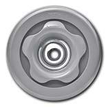 10 1 102 Ft 1 400 Ft UIB-9008FE C MTS befúvó golyó 8 mm fehér / Inlet nozzle 8 mm white 0.