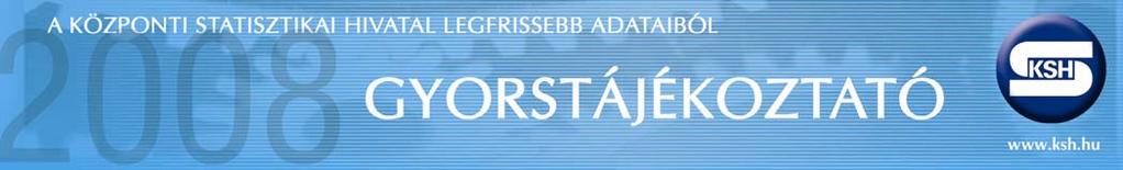 Közzététel: 2009. január 14. Sorszám: 8. Következik: 2009. január 15. Fogyasztói árak Mezőgazdasági termelői árak,. november Az agrár termelőiár-szintje.