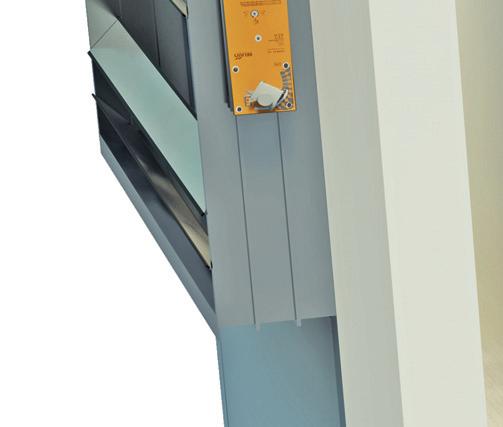 3 50 mm-es poliuretánhab fröccsöntött panelek biztosítják a kevesebb energiaszivárgást, valamint a megfelelő hőszigetelési osztályt (PU λ =