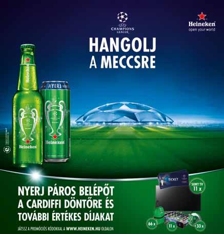 i t a l á r u Heineken sör 0,5 l/db alk.