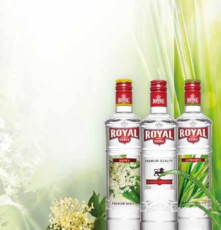 Jägermeister alk.: 35% V/V 0,7 l/db Royal Vodka alk.
