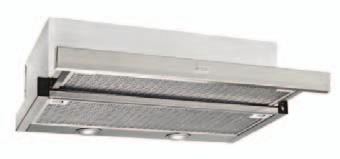 79 PÁRAELSZÍVÓK CNL3 1001 40436620 TL1 62 40474211 TL1 52 40474400 Teleszkópos páraelszívó Nyomógombos kezelőpanel 3 sebesség fokozat Szabad kivezetés