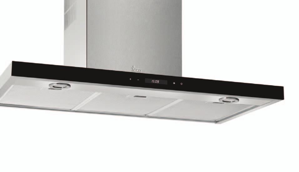 73 PÁRAELSZÍVÓK 45 mm Ultraslim, letisztult design A Teka páraelszívók fejlesztései során törekszünk egyszerű, letisztult és elegáns design termékeket életre hívni.