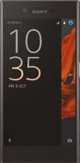 5,2 SONY XPERI XZ nyolcagos processzor 3 GB RM, 32 GB tárhely por- és vízálló (IP65/68 szabvány