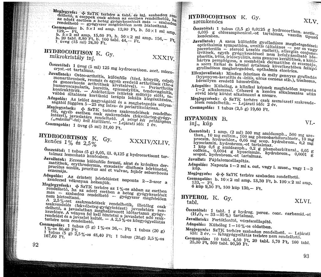 92 llf egjegyzes:. >lé SzTI{ terhére. a tab - é. tt ln nj i-endcihetök szabadon ré.