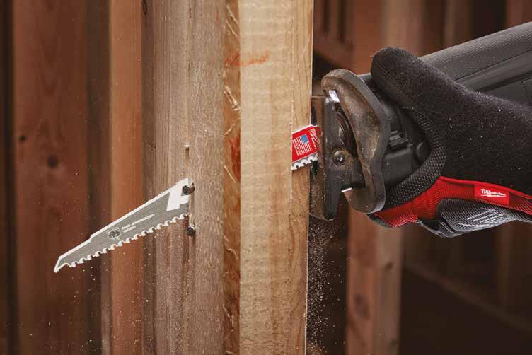 ÉLETTARTAM MILWAUKEE ONE-KEY TECHNOLÓGIA ALKALMAZÁSSAL ÖSSZEHASONLíTVA TELJES SEBESSÉGGEL TÖRTÉNŐ FÚRÁSSAL SZEGES FA HEAVY DUTY AX BONTÓ FŰRESZLAP AX SAWZALL FŰRÉSZLAPOK KEMÉNYFÉM FOGAKKAL