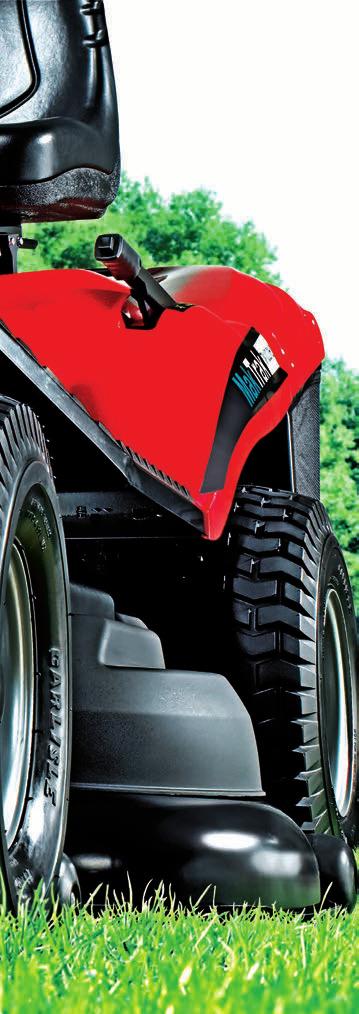 Fűnyíró traktorok PTM0901 kulcsos önindító hidrosztatikus váltó karral üríthető fűgyűjtő