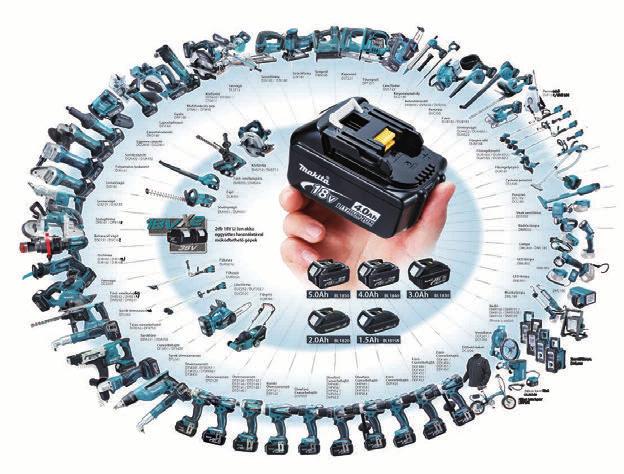 9. / 8V r: 1 1 Bruttcóiós á ak ak További akkumulátorokról és akciós kínálatunkról a tartozék kiadványunkban olvashat. év extra 1+2 GGARANCIA ARANCIA Li-I on ak Gépekre.