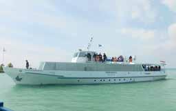 bulihajó, sétahajózás borkóstolóval, naplemente túra, gyorshajó körjárat/ speadboating,