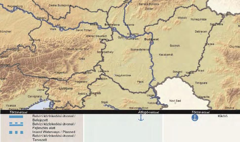 tül, a Duna ártéri Nemzeti Park (Nationalpark Donau-Auen) kiszáradásához vezet. Itt folyamatosan dolgoznak a környezeti feltételek és a hajózhatóság feltételeinek javításán.
