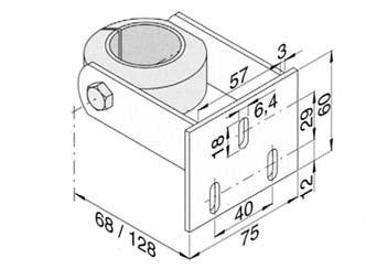 Tartozékok a Greschamatic - XL II / 24V motoros nyitóhoz Konzol