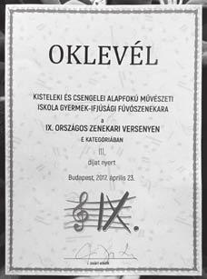 Szeretném megköszönni azoknak, akik segítettek az egész projekt megszervezésében: a települések önkormányzatainak (a csengelei ingyen buszt), művészeti iskolák vezetőségeinek, iskolatitkárainak,