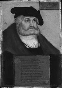Idősebb és Ifjabb Lucas Cranach: A megfeszített Jézus, oltár, Weimar 1472 1553 és 1555 V.