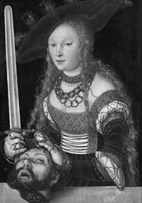 Cranach V. Károly portréját. Bölcs Frigyes portréja. Ezt már Weimarban festette.