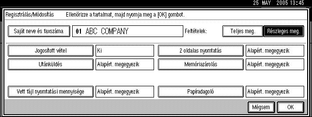 Fax funkciók Megjegyzés Ha a készülékre egy olyan dokumentum érkezik, amelyiknek a papírmérete különbözik a megadott adagolóban lévõ papír méretétõl, a készülék a dokumentumot feldarabolja vagy