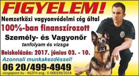 06-20/263-8598 PÉNZINTÉZET üzletkötőt keres. 0630/732-59-68 VILLANYSZERELŐKET és segédmunkásokat felveszek, ill. alkalmi munkavállalókat is.
