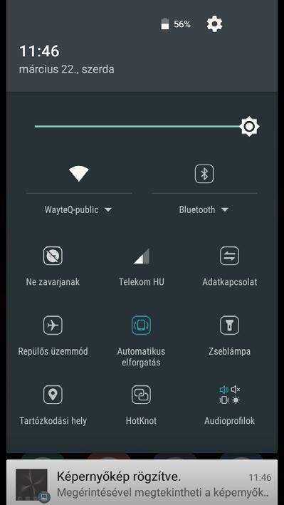 Hálózati térerő Nem fogadott hívás Érvényes GPS jel Olvasatlan üzenet Letöltött alkalmazás Letöltés befejezve Aktív ébresztés Hívás folyamatban Zene lejátszása Akku szint USB