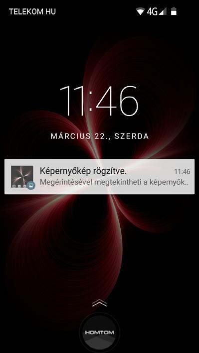 Amennyiben egy SIM kártyát használ, automatikusan az egyetlen aktív kártya kerül kiválasztásra. LEZÁRÁSI KÉPERNYŐ: 1. Az ON/OFF (be-, kikapcsolás) gombbal tudja a kijelzőt aktiválni. 2.