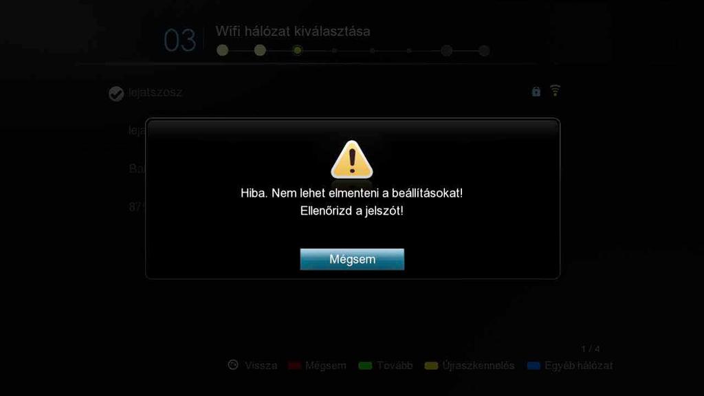 www.popcornhour.hu Csak a vezeték nélküli kapcsolatnál: gépelje be a wifi-hálózat jelszavát a kapcsolat létrehozásához!