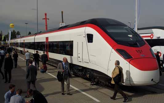 Innotrans 2016 Járműipari trendek Egyes nagy gyártók ezúttal meglepően kevés életnagyságú járművel voltak jelen a végletet a Bombardier képviselte, a gyártó idén ugyanis csak virtuálisan hozott