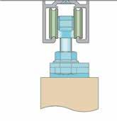 regolazione Adjusting spanner 24 04 08 X Upper aluminium profile 025 Min.