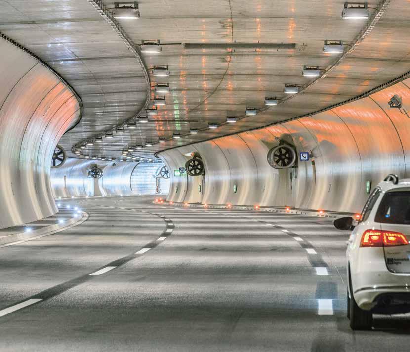 Foto: Tunnel Götschka (S10), Oberösterreich AvenariusAgro.at Időszerű megoldások betonutakhoz és közlekedési műtárgyakhoz 2016.