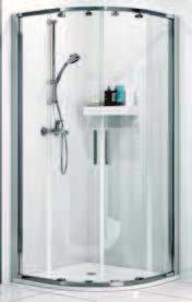Ultra lkalmazott védőfelület Íves zuhanykabin 80 x 80cm, 90 x 90 cm a 100 x 100 cm tolóajtó, mágneses rendszerrel.