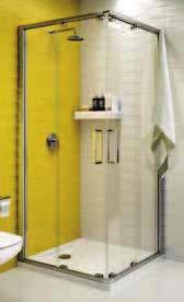 Ultra lkalmazott védőfelület Szögletes zuhanykabin 80 x 80cm, 90 x 90 cm a 100 x 100 cm tolóajtó, mágneses rendszerrel.
