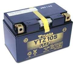 STANDARD - 12V - savas YUASA MotoSTART Model Kapacitás Feszültség Indító áram Hosszúság Szélesség Magasság Súly savval Sav menny.