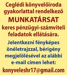 06-53/313-333 ALBERTIRSAI sörözőbe kedvező időbeosztással pultos hölgyet felveszek.tel.: 06-20/590-3396 DÁNSZENTMIKLÓSI otthonomba háztartási alkalmazottat keresek heti 1 alkalomra.