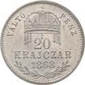 , Huszár: 2161, UngerII.: 1476a, J: 350a, gutes vorzüglich 100.