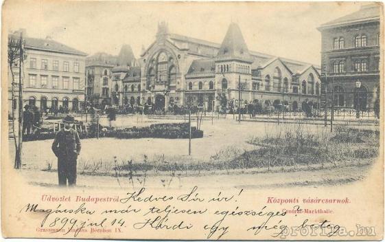 A Belváros és Ferencváros határán elhelyezkedő Fővám téri vásárcsarnokban aztán állandó volt a nyüzsgés.