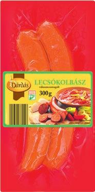 Dárdás lecsókolbász 300 g, 730-42% 349 199-33% 599 TÁROLÁS A CSALÁDNAK!