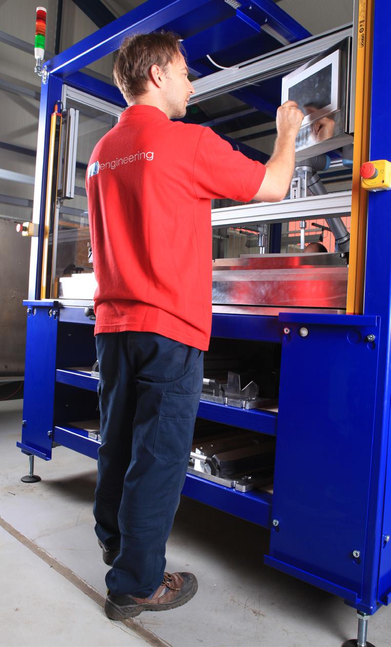 Automatizálás A B&O Engineering régmúltu tapasztalatokkal rendelkezik a gépgyártás területén.