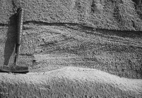 Alluvial sand of the Upper Pleistocene terrace of the Gyöngyös stream.
