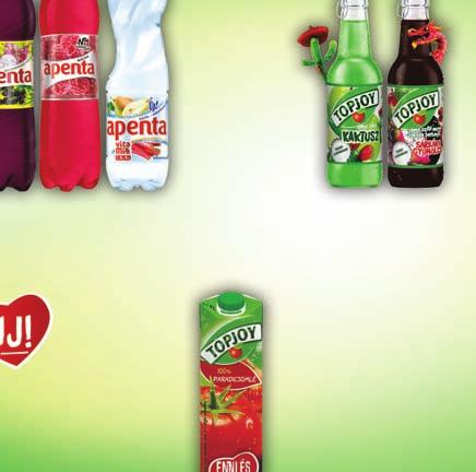 894,- Top-Joy Gyümölcslé 1 l/db 12 db/gyűjtő 109, 45 Top-Joy Paradicsomlé 1 l/db 1 l: