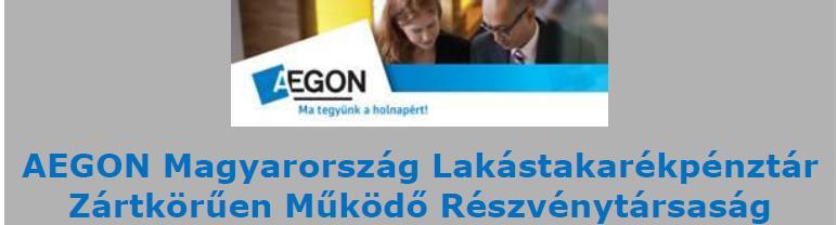 KOCKÁZATKEZELÉSI JELENTÉS 2016. december 31. AEGON Magyarország Lakástakarékpénztár Zrt.