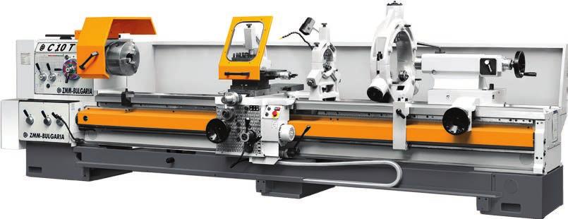 ZMM CNC esztergák SIEMENS 808 D Advanced CNC vezérlés X és Ztengely meghajtása szervomotorral MULTIFIX C gyors szerszámcserélő pofás tokmány hűtőberendezés biztonsági borítások munkalámpa, stb.