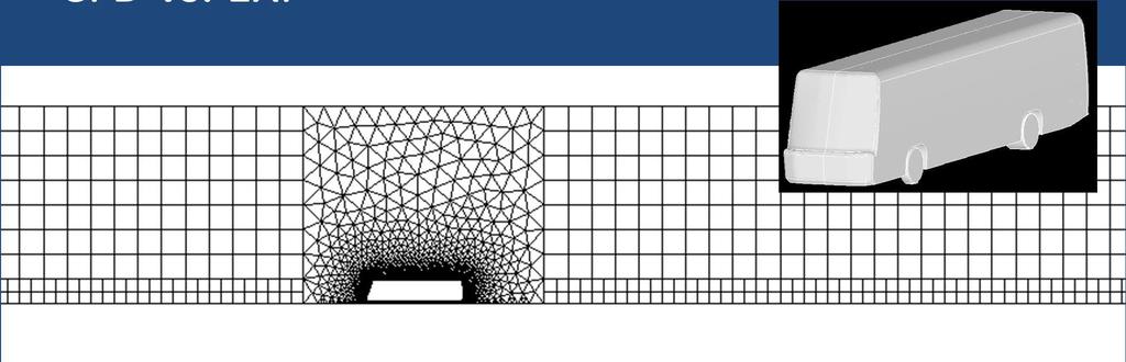 CFD vs. EXP -2-3 -4 Nyom aseloszlas a buszhom lokfal a szim m etriasíkjában Pressure distribution (front) CFD vs. EXP Cp 2 1 0-0.15 0.05 0.25 0.45 0.
