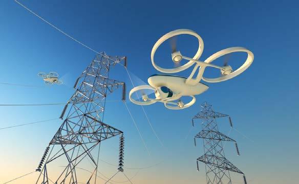 Drónok alkalmazási lehetőségei a villamosenergia-rendszer