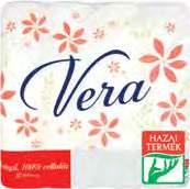 Vera toalettpapír 3 rétegű, 32 tekercs, 31 Ft/tekercs 999 Ft Ne