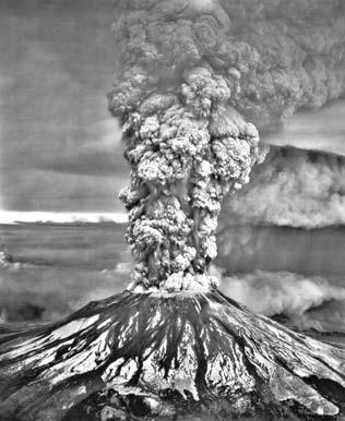 Magmás robbanásos vulkáni kitörések Mt. St.