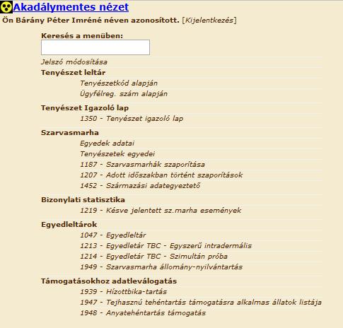 2.2 Bejelentkezés blokkolása a www.enar.hu és a webali párhuzamos bejelentkezés miatt Sok felhasználó rendelkezik jogosultsággal mint a webali (ügyfélkapun keresztül) úgy a www.enar.hu felületről is elérhető ENAR információs rendszerhez és előfordul, hogy már valamelyiken dolgozik és a másikba akar bejelentkezni.