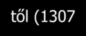 A vegyesházi királyok ideje XIV. és XV. század 1301: kihal az Árpád-ház, 1301-től (1307-től, 1308-tól, 1310-től ) Károly Róbert (I.